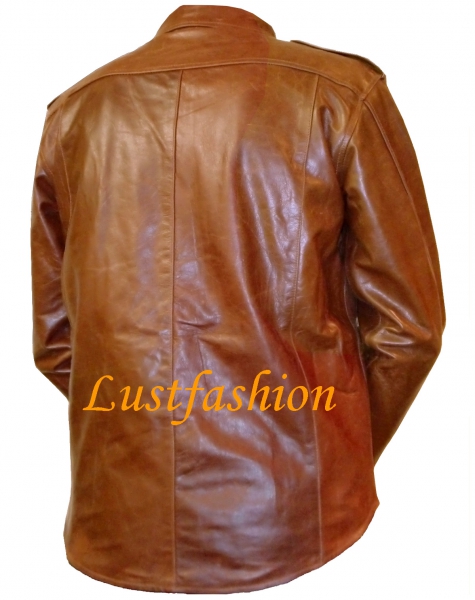 Leather Shirt Long Sleeve in various colors